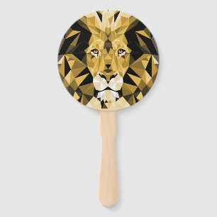 Brawn Geometric Lion Fächer