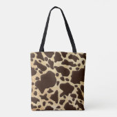 Brawn & Gold Animal Print Antique Charm Ursprüngli Tasche (Rückseite)