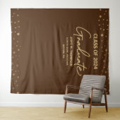 Brawn Gold Class 2024 Abschluss Wandteppich (Beispiel (Horizontal))