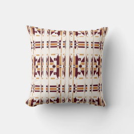 Brawn Gold Off-white Südwest Look Kleine Mosaike Kissen