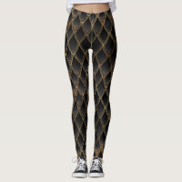 Brawn Gradient Dragon Scales Leggings