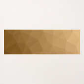 Brawn Gradient Geometric Mesh Pattern Yogamatte (Rückseite (Horizontal))