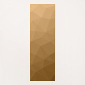 Brawn Gradient Geometric Mesh Pattern Yogamatte (Vorderseite)
