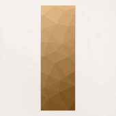 Brawn Gradient Geometric Mesh Pattern Yogamatte (Rückseite)