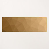 Brawn Gradient Geometric Mesh Pattern Yogamatte (Vorderseite (Horizontal))
