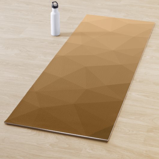 Brawn Gradient Geometric Mesh Pattern Yogamatte (Beispiel)