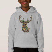 Brawn Green Tree Bark Muster Buck Hoodie (Vorderseite)