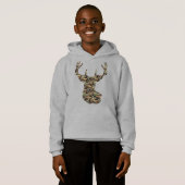 Brawn Green Tree Bark Muster Buck Hoodie (Vorne ganz)