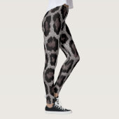 Brawn Grewn Black Leopard Animal Print Leggings (Rechts)