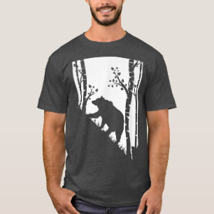 Brawn Grizzle Bear Junting - NEVADA map Hunter T-Shirt