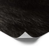 Brawn Grizzly Bär Wildlife Foto Poster (Ecke)