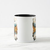 Brawn Grizzly Bear Lake Reflektion Tasse (Zentrum)