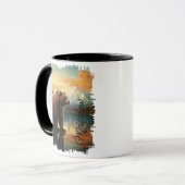 Brawn Grizzly Bear Mountain Tasse (Vorderseite Links)