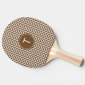 Brawn Herringbone Custom Ping Pong Paddle Tischtennis Schläger (Seitenansicht)