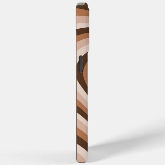 Brawn Hypnotic Heart Liebe Pattern Case-Mate iPhone Hülle (Rückseite / Rechts)