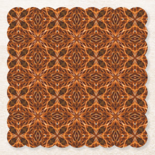 Brawn Kaleidoscope Mandala Pattern-23100 Untersetzer
