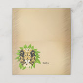 Brawn King of the Dschungelion Platzkarte (Außenseite Aufgefaltet)