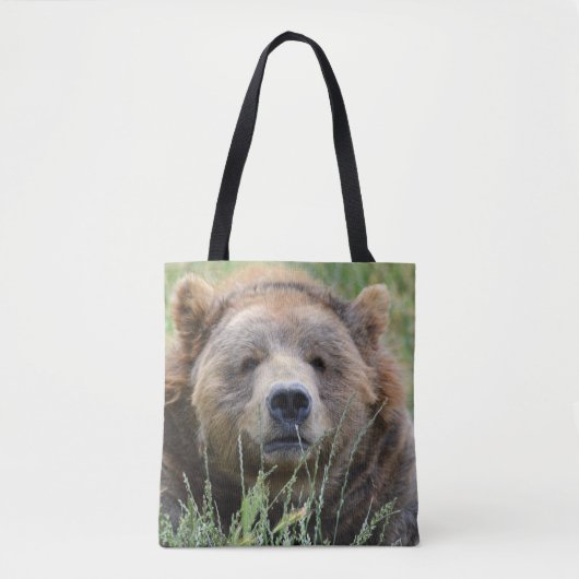 Brawn kodiak Bär Tasche (Vorderseite)