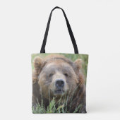 Brawn kodiak Bär Tasche (Rückseite)