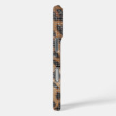 Brawn Leopard Animal Print Sparkon Case-Mate iPhone Hülle (Rückseite / Rechts)