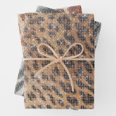 Brawn Leopard Animal Print Sparkon Geschenkpapier Set (Beispiel)