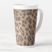 Brawn Leopard Animal Print Sparkon Milchtasse (Rechte Ecke)