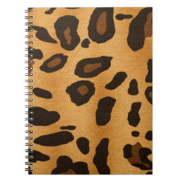 Brawn Leopard Print Animal Muster Notizblock