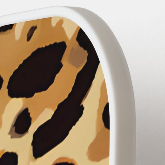 Brawn Leopard Print Electronics Bag Pickleball Schläger (Linke Seite)