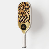 Brawn Leopard Print Electronics Bag Pickleball Schläger (Links)