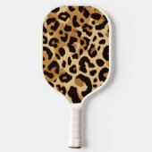 Brawn Leopard Print Electronics Bag Pickleball Schläger (Rückseite)