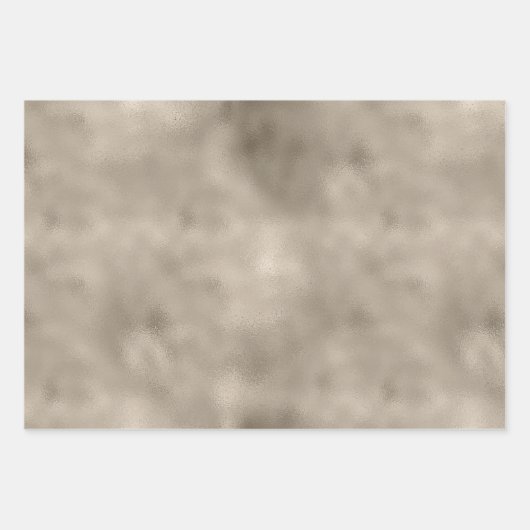 Brawn Leopard Print Gold Glitzer Funkeln Geschenkpapier Set (Vorderseite 3)