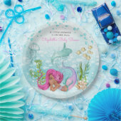 Brawn Little Mermaid Baby Duschpapier Teller (Party)