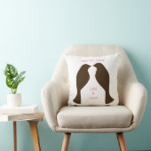 Brawn Love Birds - Square Kissen (Stuhl )