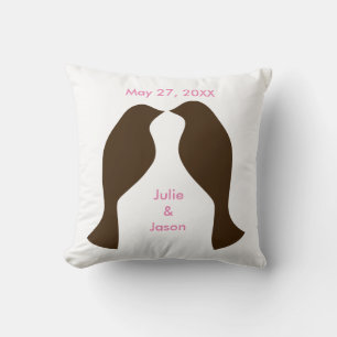 Brawn Love Birds - Square Kissen