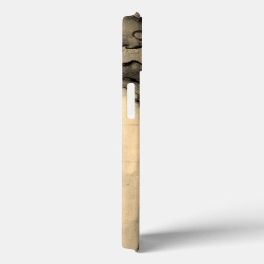 Brawn Marble Abstrakter Personalisierter Skriptnam Case-Mate iPhone Hülle (Rückseite / Rechts)