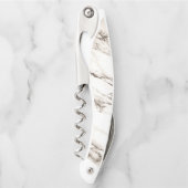 Brawn Marble Look Kellnermesser (Vorderseite)