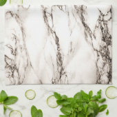 Brawn Marble Look Küchentuch (Gefaltet)