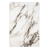 Brawn Marble Look Mini Klemmbrett (Rückseite)