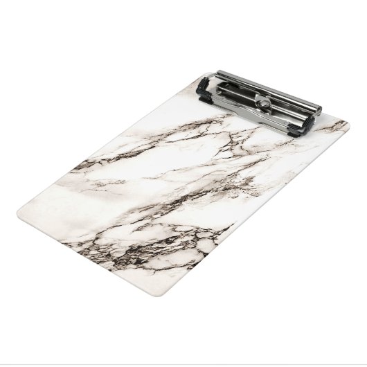 Brawn Marble Look Mini Klemmbrett (Gewinkelt3)