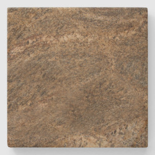 Brawn Marble Square Stone Untersetzer