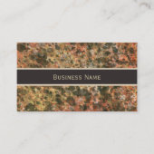 Brawn-Marmor-Visitenkarten Visitenkarte (Vorderseite)