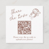 Brawn Minimal Horseshoe | QR-Code Freigabe der Lie Begleitkarte (Vorderseite)