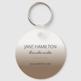 Brawn-Minimal-Schlüsselanhänger für Business-Logos Schlüsselanhänger