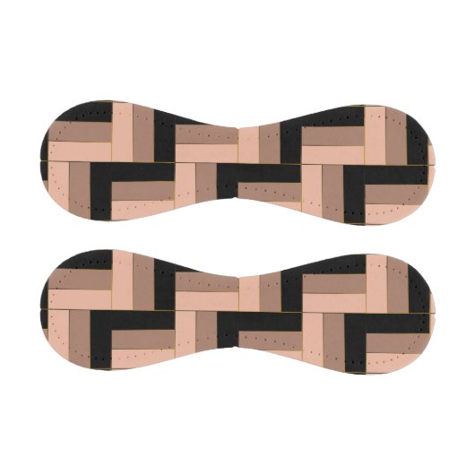 Brawn Mocha Black Geometric Rectangle Baseball (Paneele)