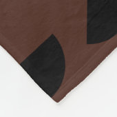 Brawn Modern Elegant Geometric Tribal Fleecedecke (Ecke)