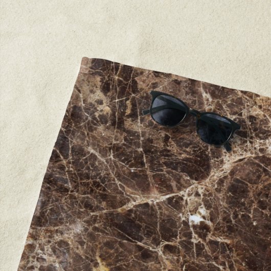 Brawn Nature Marble Stone Strandtuch (Beispiel)