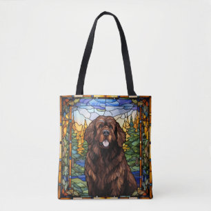Brawn Newfundland Dog Tote Bag Tasche
