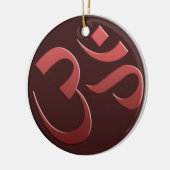 Brawn Om Symbol Ornament (Links)