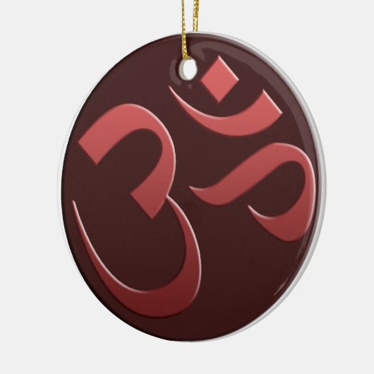 Brawn Om Symbol Ornament (Links)