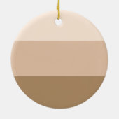 Brawn Ombre Striped Keramik Ornament (Hinten)